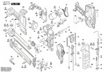 Bosch 3 601 D81 000 Gnh 18V-64 M Nailer 18 V / Eu Spare Parts
